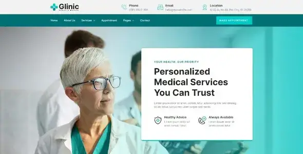 Professional Cardiologist Website Design - DoctorBrandify Bangladesh