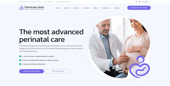 Gynecologist Website
