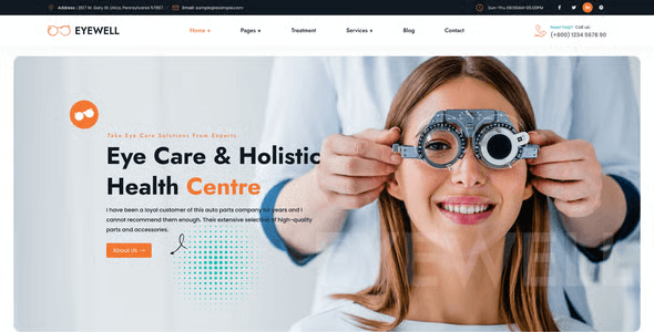 Eye Care Website