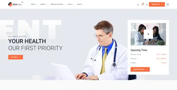Professional ENT Doctor Website Design - DoctorBrandify Bangladesh
