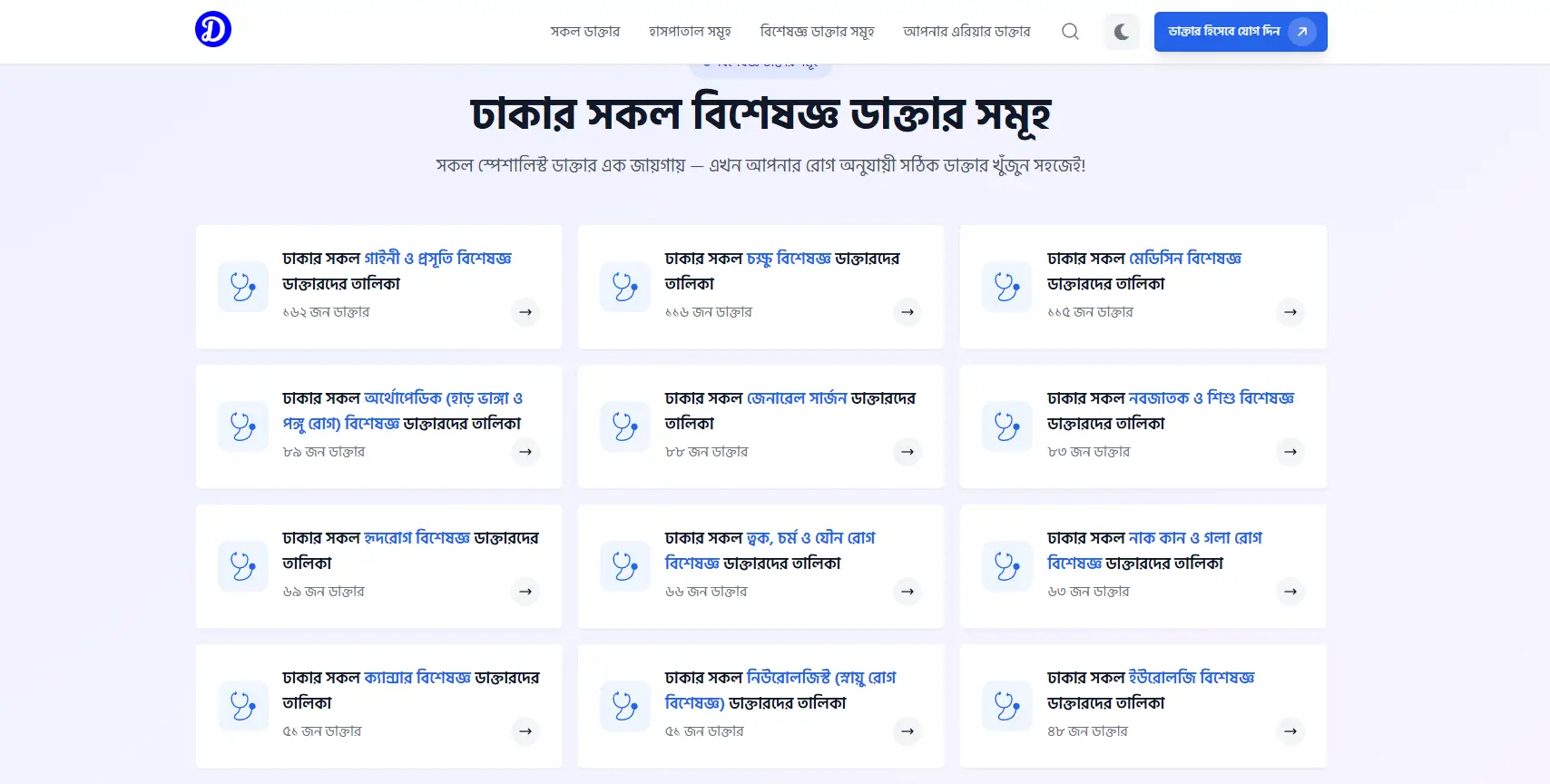 Doctors in Dhaka